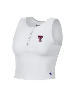 TTU Tailgate Cropped Henley
