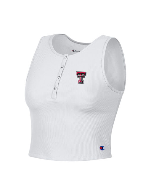 TTU Tailgate Cropped Henley