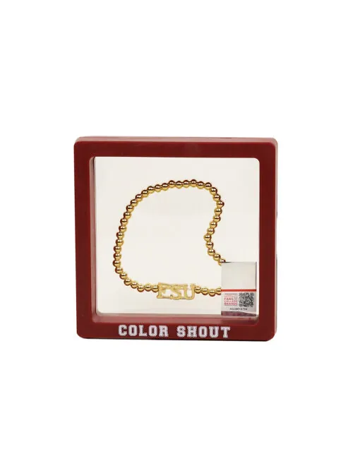 FSU College Bead Stretch Bracelet