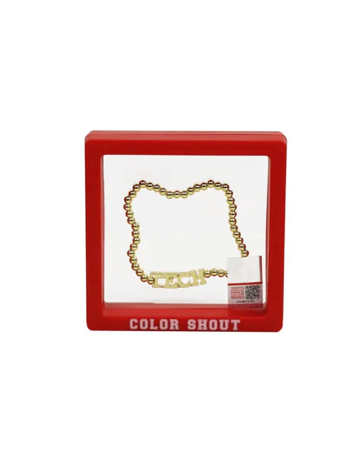 TTU College Bead Stretch Bracelet