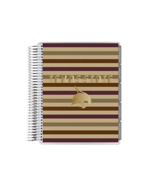 TXST Metallic Coiled Planner