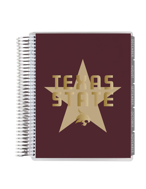 TXST Metallic Coiled Planner