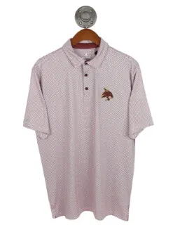 TXST Intersect Blocked Polo