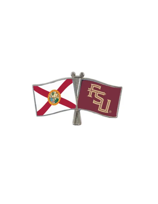 FSU Florida Flags Pin
