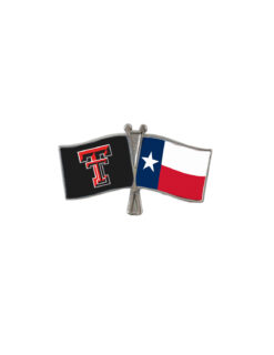 TTU Texas Flags Pin