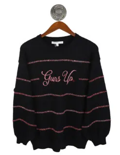 TTU Threaded Script Sweater