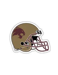 TXST Helmet Car Magnet