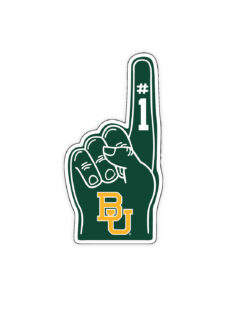 BU #1 Car Magnet