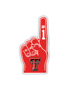 TTU #1 Car Magnet