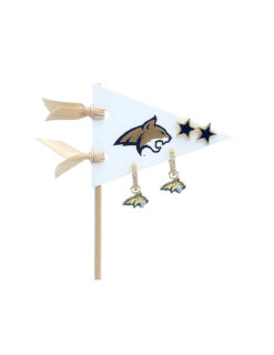 MSU Pennant Earrings