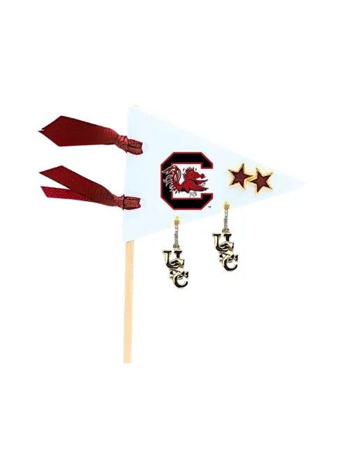 USC Pennant Earrings