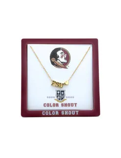 FSU College Heart Necklace