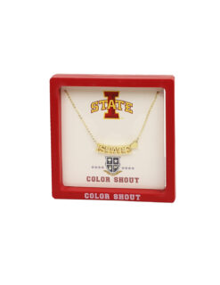 ISU College Heart Necklace