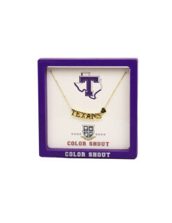 TSU College Heart Necklace