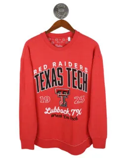 TTU Melange Poncho Crew