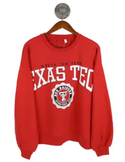 TTU Janise Crewneck