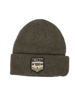 BOZ P Freedom Patch Beanie
