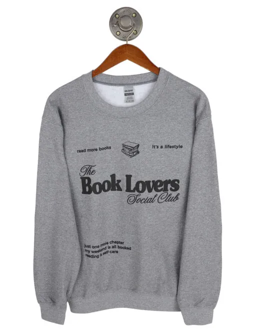Book Lovers Social Club Crewneck