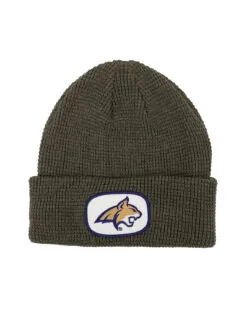 MSU P Bobcat Logo Beanie