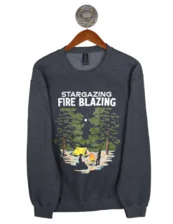 Stargazing Fire Blazing Crewneck