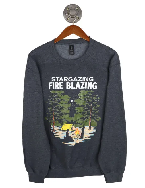 Stargazing Fire Blazing Crewneck