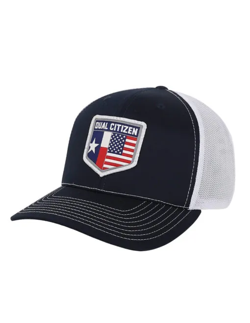 Dual Citizen TX USA Patch Hat - Image 2