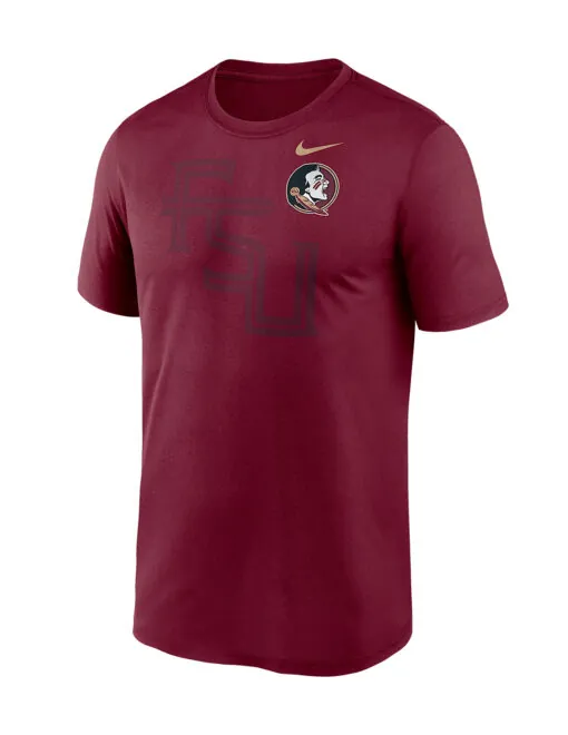 FSU Nike Shadow Logo Tee