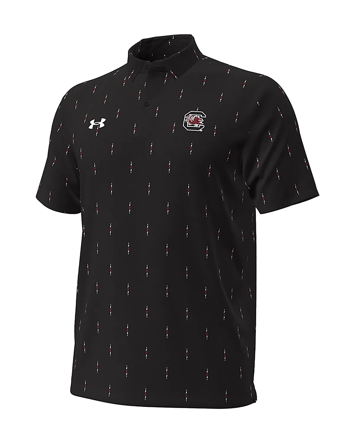 USC Under Armour Printed Gamecocks Polo