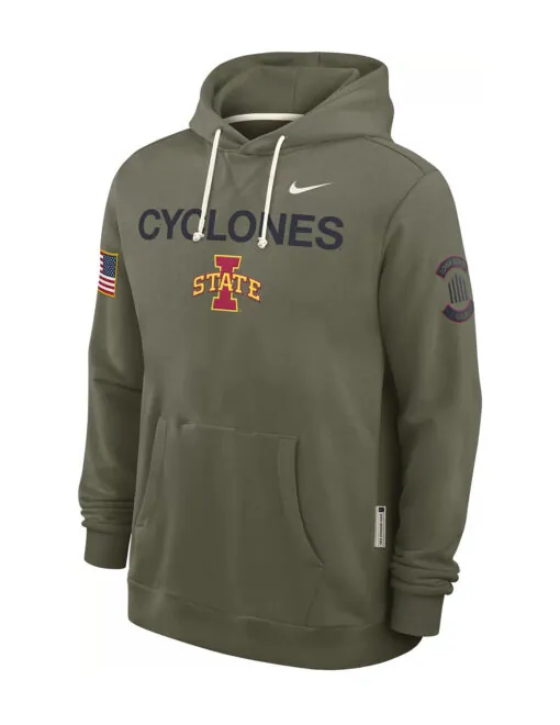 ISU Nike Military Hoodie
