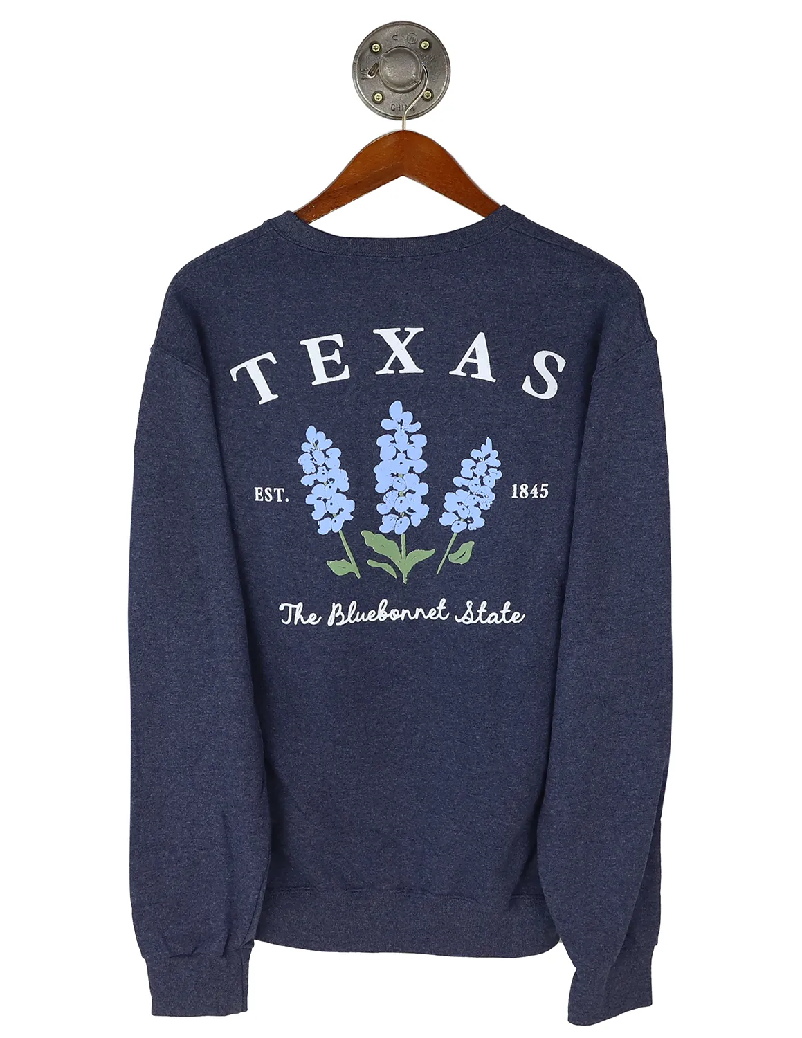 Vintage Texas Bluebonnets Crewneck