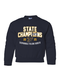 Stephenville YOUTH FB State Champ 2025 Crewneck