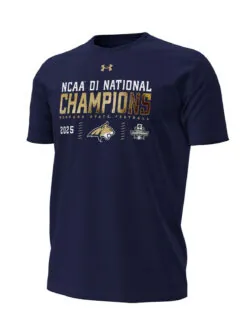 MSU Under Armour Football D1 National Champs Short Sleeve